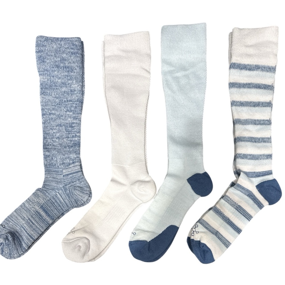 TOMMIE COPPER ULTRAGUARD Over The Calf Compression Socks 4-Pack